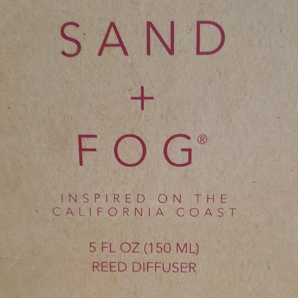 SAND + FOG Spiced Gingerbread Reed Diffuser - Brown NEW - Picture 3 of 3